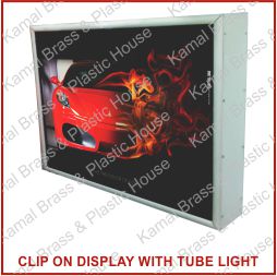 SS Acrylic ACP Cutting with Acrylic and LED Reception Sign Board Signage Translite Print Clip on Blockout